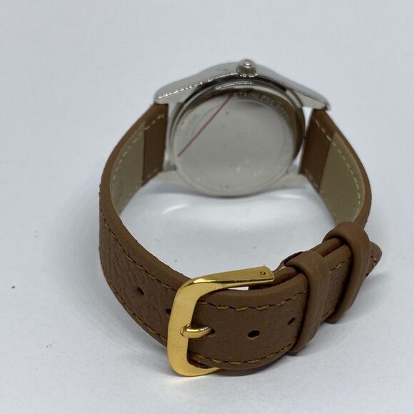 Michael Kors Colette MK6067 Women's Brown Leather Analog Dial Quartz Watch JK524 - Picture 10 of 12